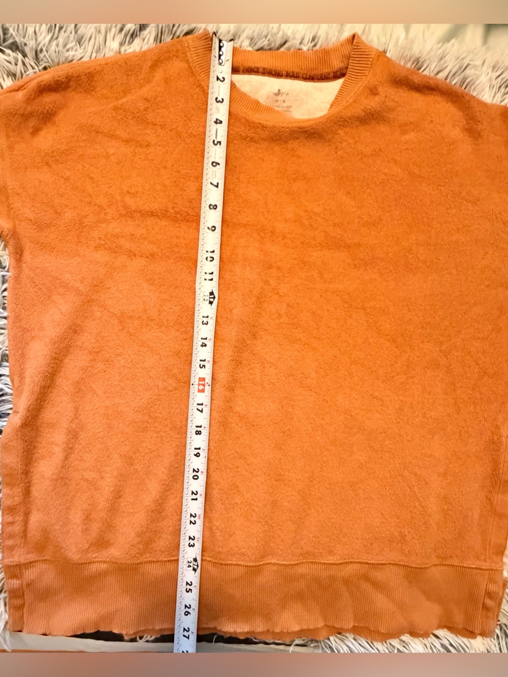 Aerie Oversized Coziest Desert Fleece Sweatshirt - Picture 9 of 9